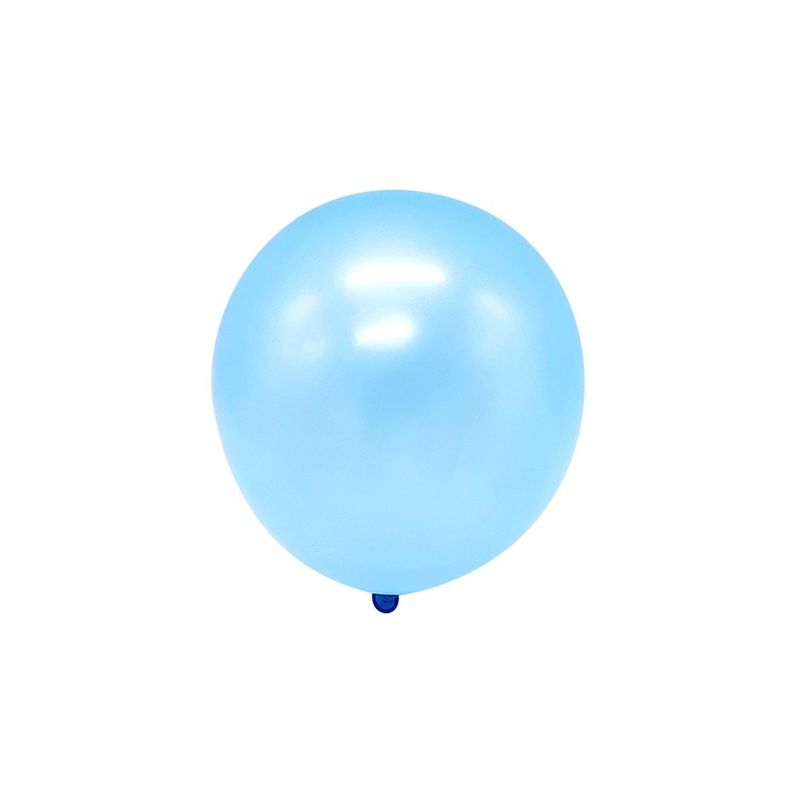 GENERICO - GLOBO 10 FLUOR AZUL X25 UNI