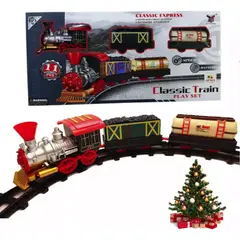 GENERICO - Tren Juguete Juguetes Tren Electrico Para Navidad Tren 11pcs