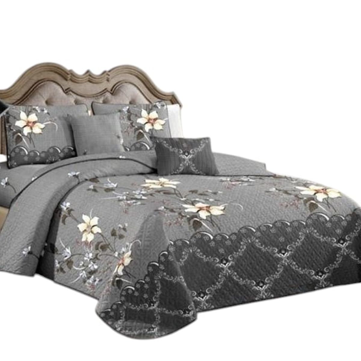 GENERICO - Cubrecama Quilt De Verano + Juego De Sabanas 2 Plazas