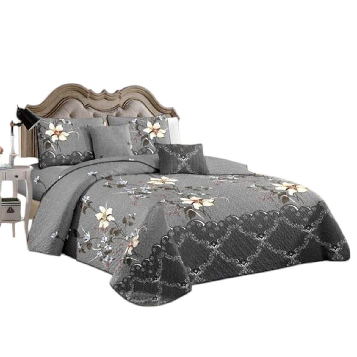 GENERICO - Cubrecama Quilt De Verano + Juego De Sabanas 2 Plazas