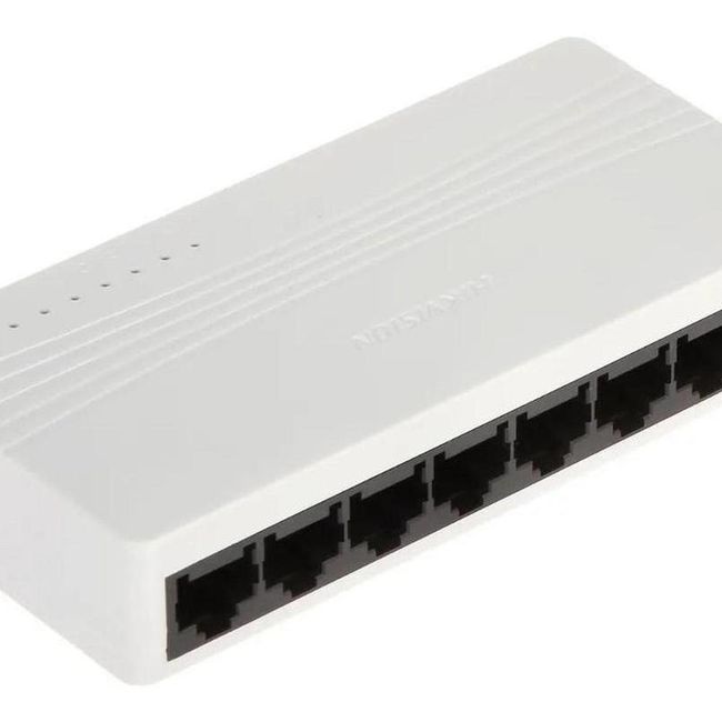 HIKVISION - Switch Conmutador Hikvision 10/100 Ds-3e0108d-e De 8 Puertos