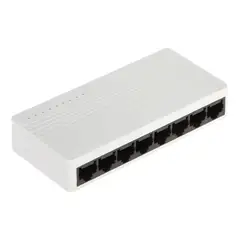 HIKVISION - Switch Conmutador 10/100 Ds-3e0108d-e De 8 Puertos