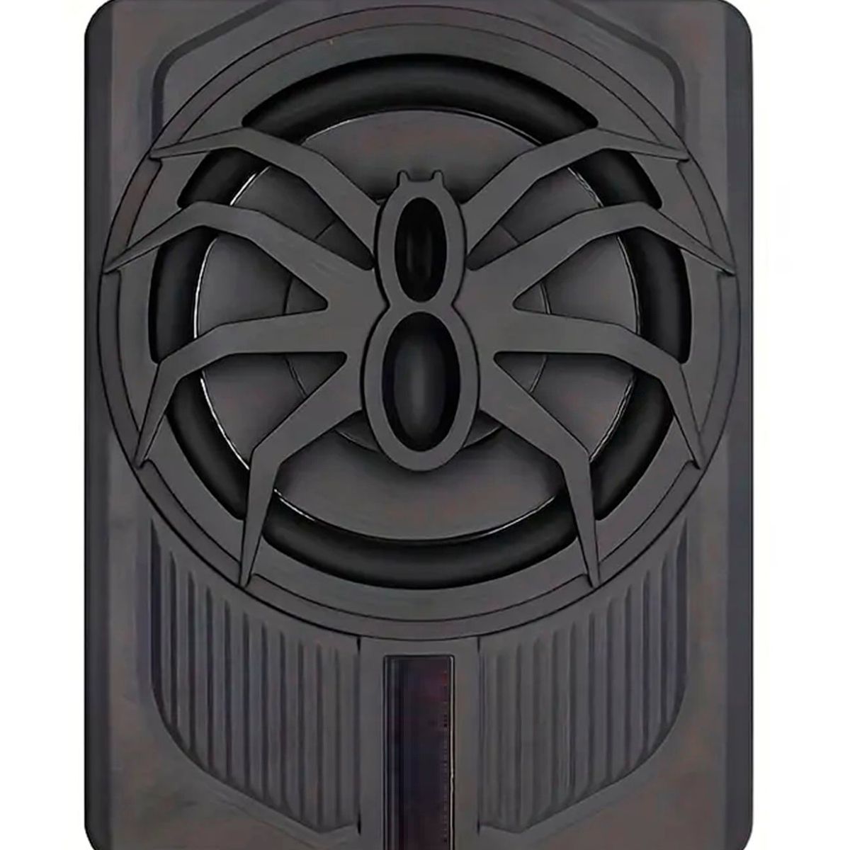 GENERICO - Subwoofer Amplificado Plano Para Auto con control de volumen