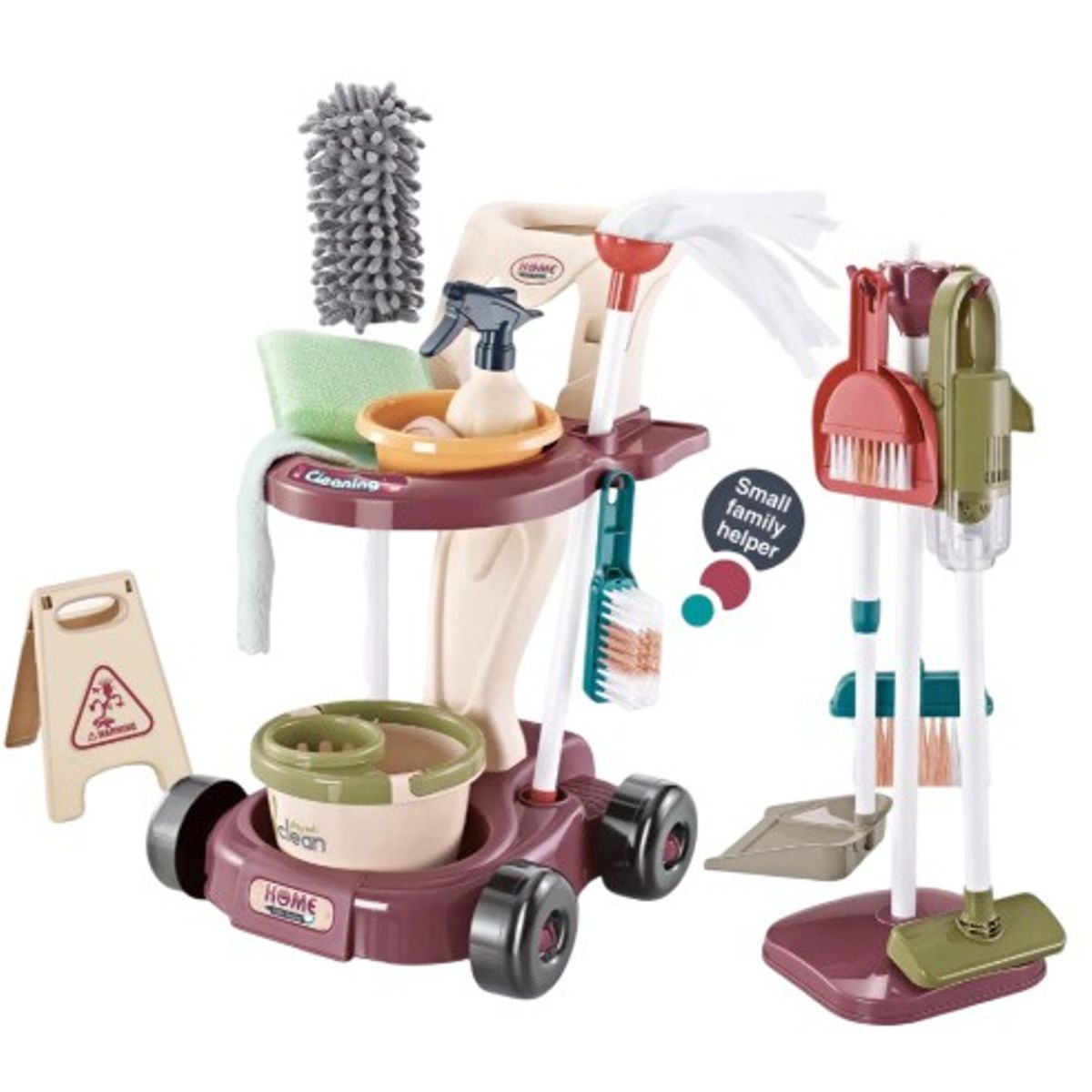 OEM - Set de Limpieza con Aspiradora Electrica