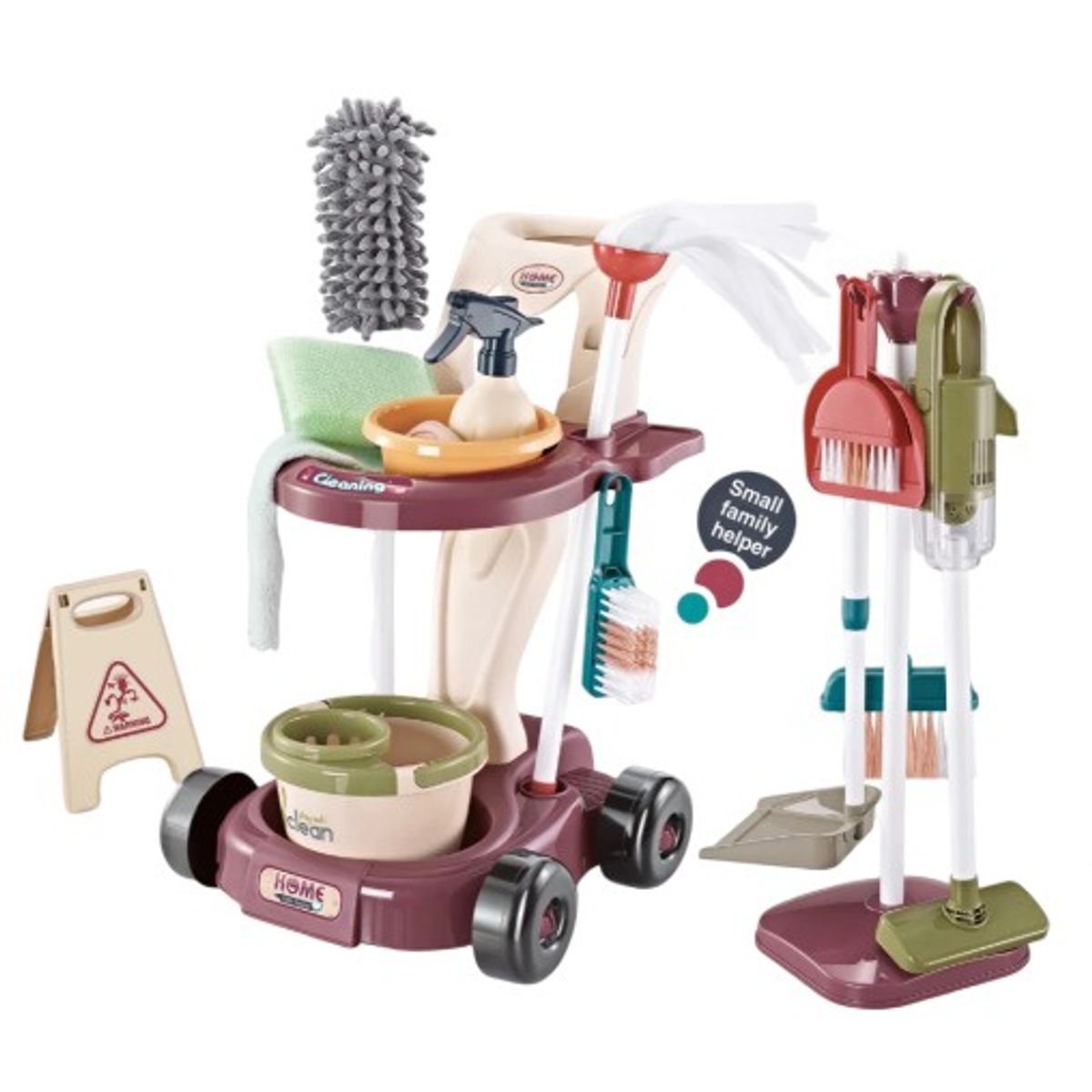 OEM - Set de Limpieza con Aspiradora Electrica