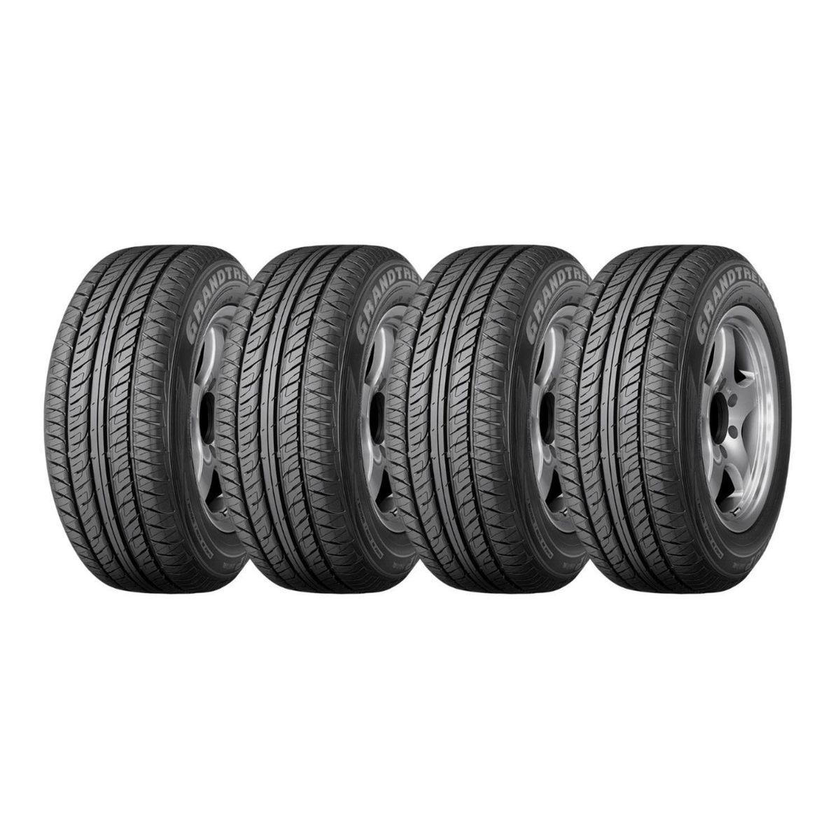 DUNLOP - Set 4 Neumatico 235/55r19 101v Pt21 Dunlop H/t Jap