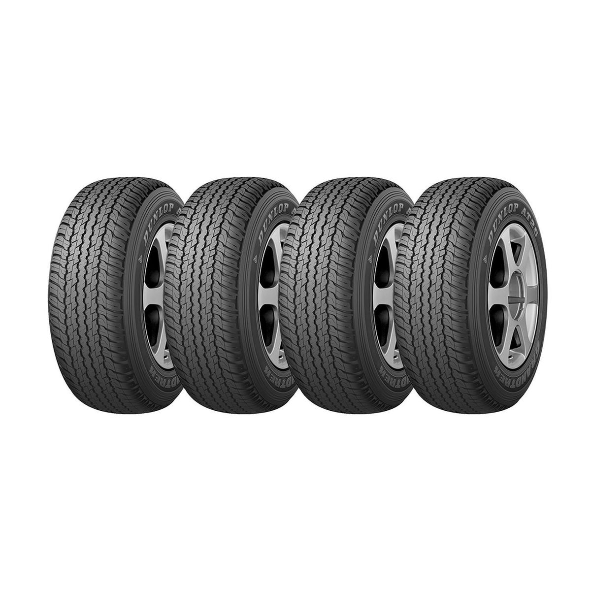DUNLOP - Set 4 Neumatico 265/60r18 Dunlop At25 Ht 110h