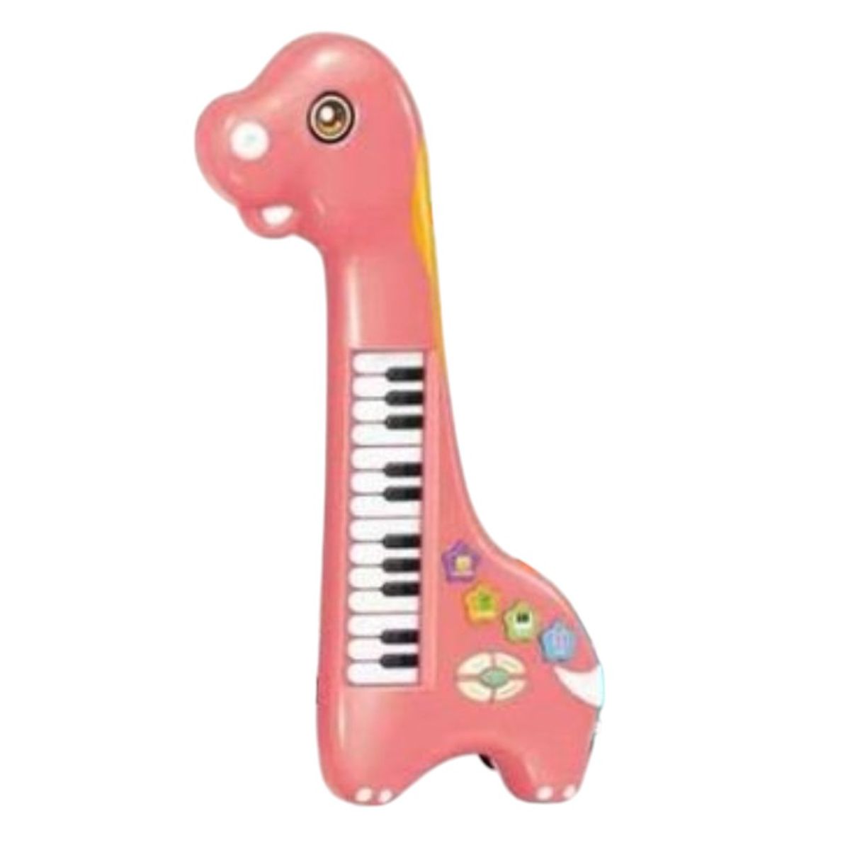 GENERICO - Mini Teclado Piano Musical Dinosaurio Interactivo Niños Rosado