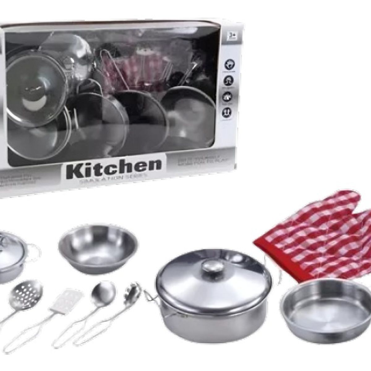OEM - Set de Utensilios de Cocina en Metal