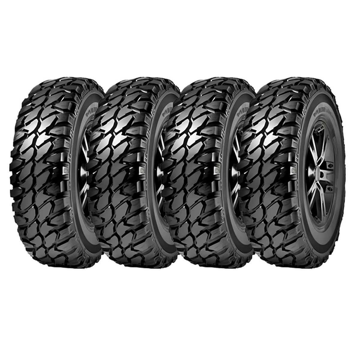 MIRAGE - Set 4 Neumaticos - 31x10.5r15 Mirage Mr-mt172 Mt 109q 6pr Lt