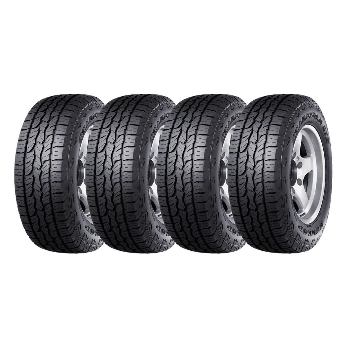 DUNLOP - Set 4 Neumaticos - 255/60r18 Dunlop At5 112h Tha