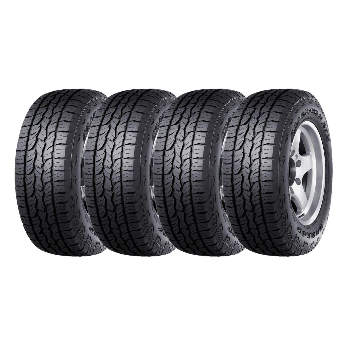 DUNLOP - Set 4 Neumaticos - 265/60r18 Dunlop At5 110h Tha
