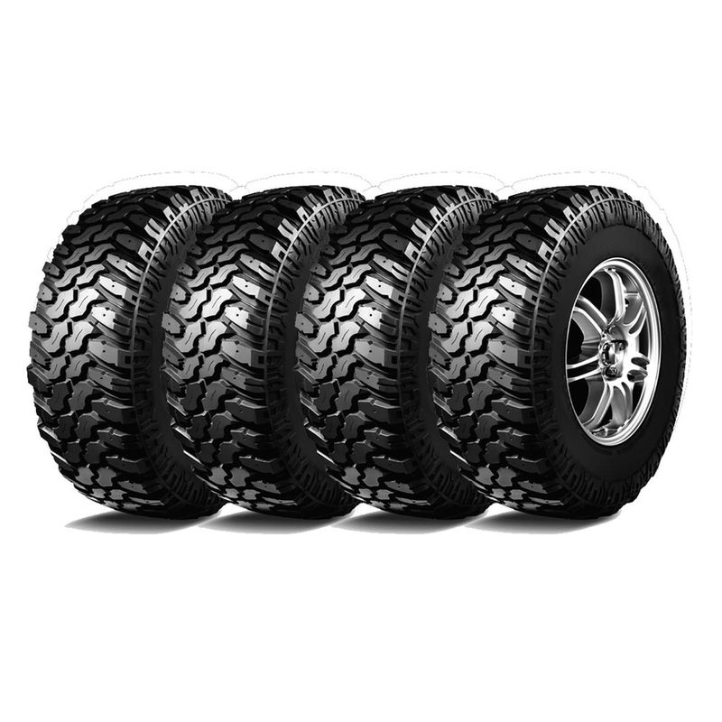 KETER - Set 4 Neumaticos - 35x12.5r20 Keter Kt666 Mt 121q 10pr Lt