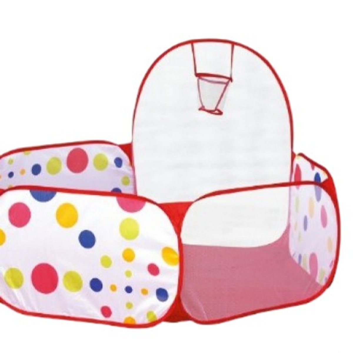 OEM - PISCINA DE PELOTA EN SUAVE TELA CON 50 PELOTAS DE COLORES