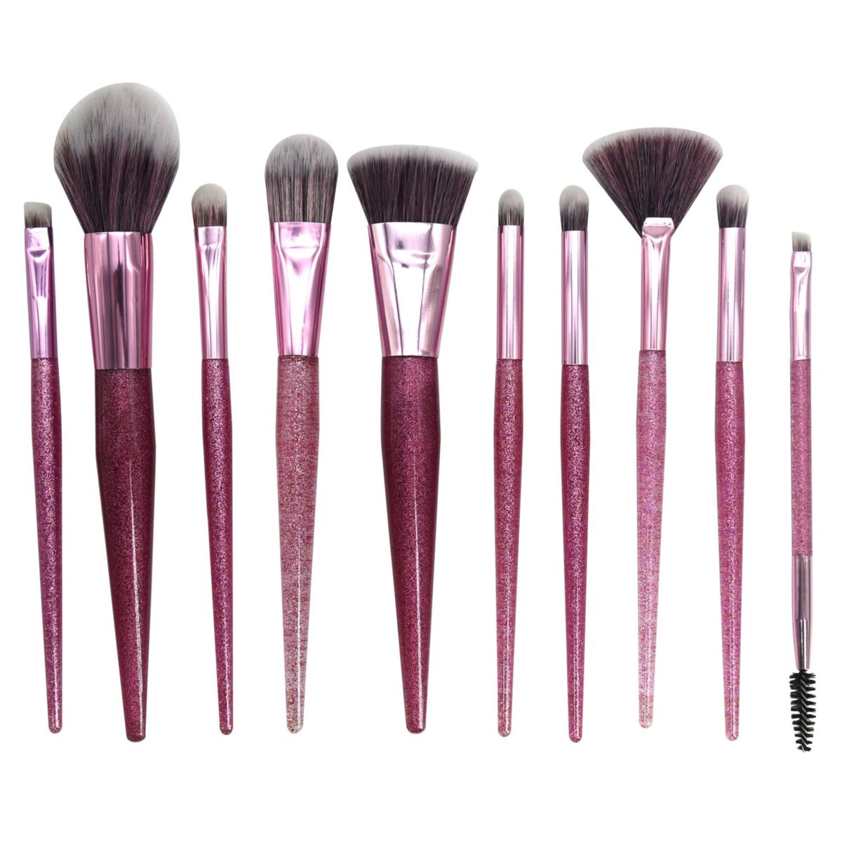 NEWKYLIE - Set  Brochas y Pinceles para Maquillaje Profesional con Bolso Estuche