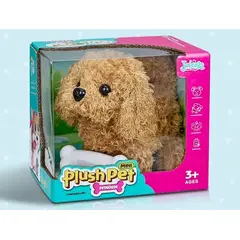 OEM - Perrito Cafe
Camina y Mueve la cola Tiene sonido trae un hueso de accesorio