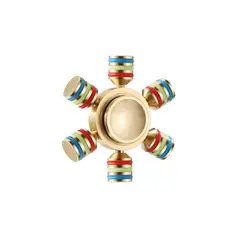 GENERICO - Spinner Metálico Desarmable De 6 Puntas - SC