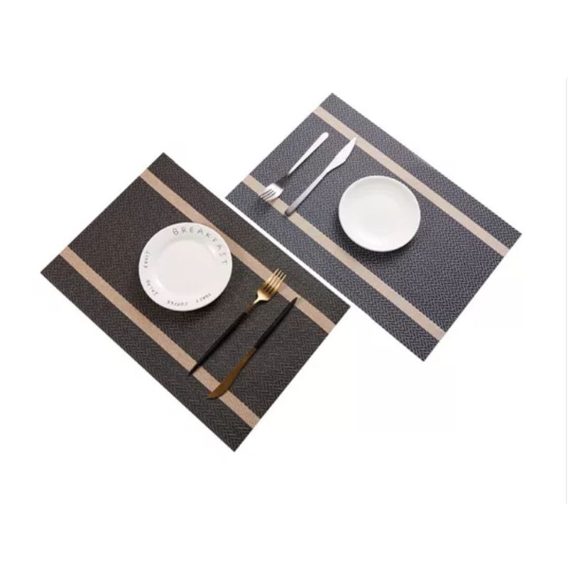GENERICO - Set 6 Individuales De Mesa Rectangular Diseños