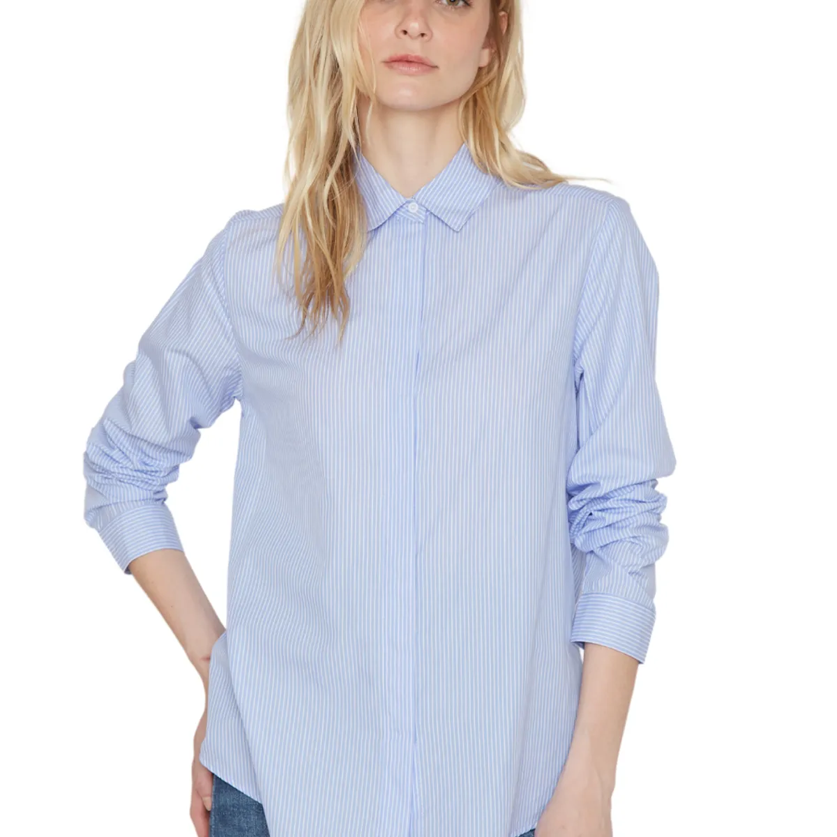 JACINTA TIENDA - Camisa Cleo Azul Jacinta Tienda