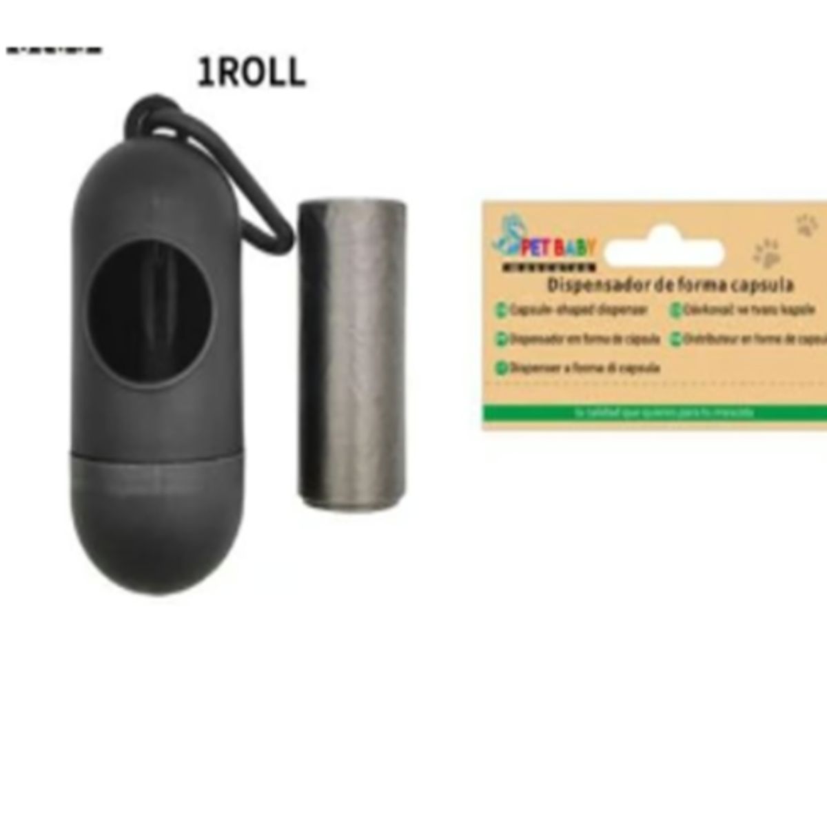 GENERICO - Distribuidor Forma Capsula Bolsa de Excremento Para Perro