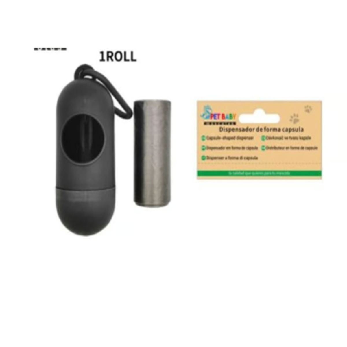 GENERICO - Distribuidor Forma Capsula Bolsa de Excremento Para Perro