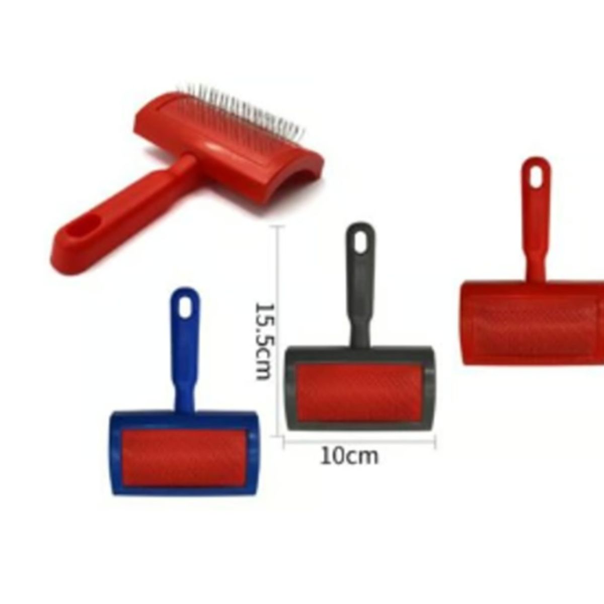 GENERICO - Peine Cepillo Metalico Para Mascotas Cuidado 15cm