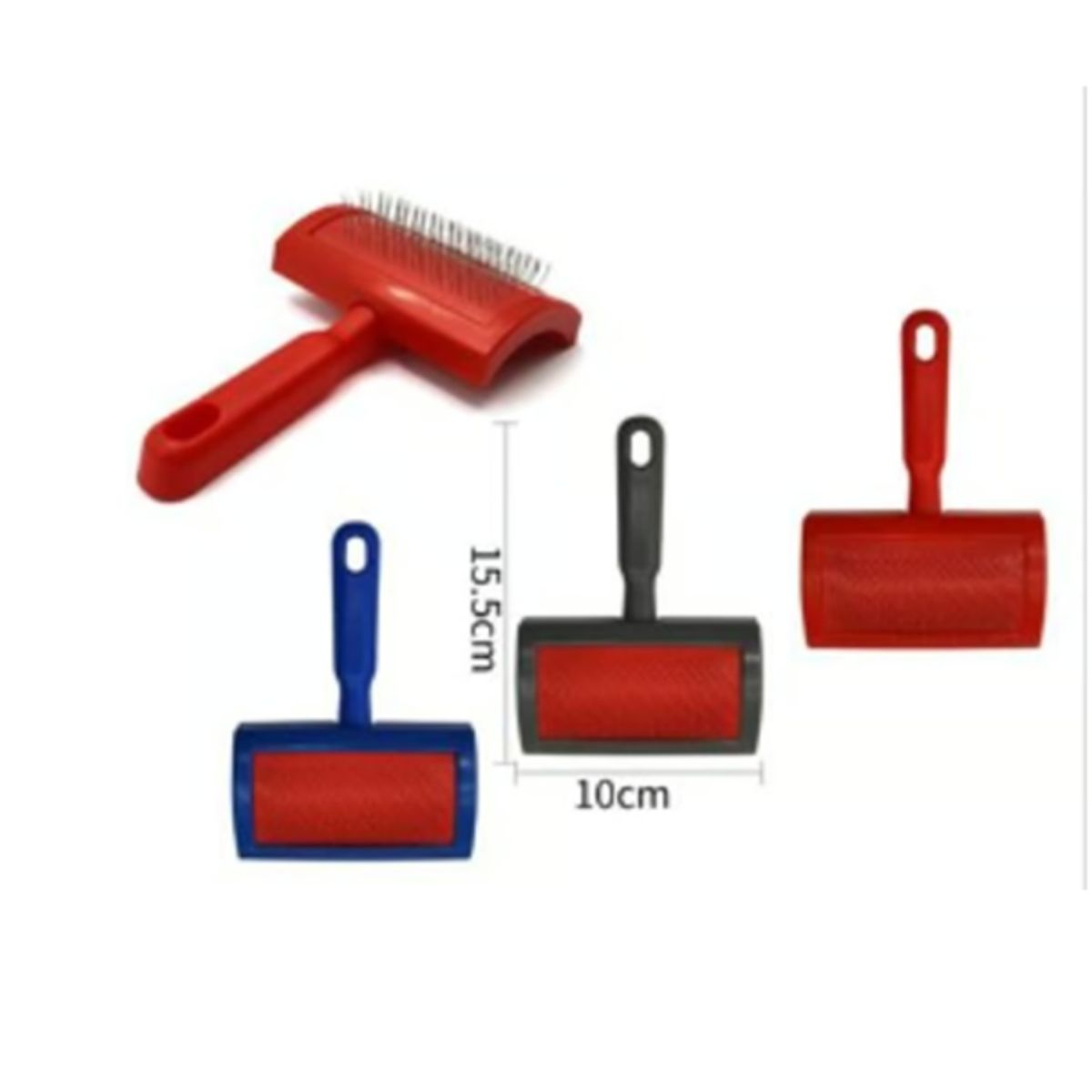 GENERICO - Peine Cepillo Metalico Para Mascotas Cuidado 15cm