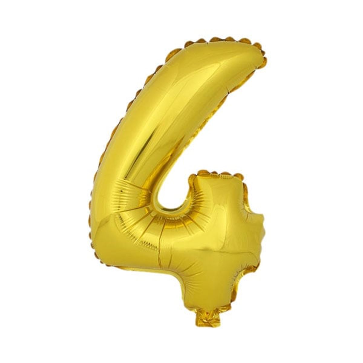 GENERICO - GLOBO METALICO 26 DORADO N? 4 X1 UNI