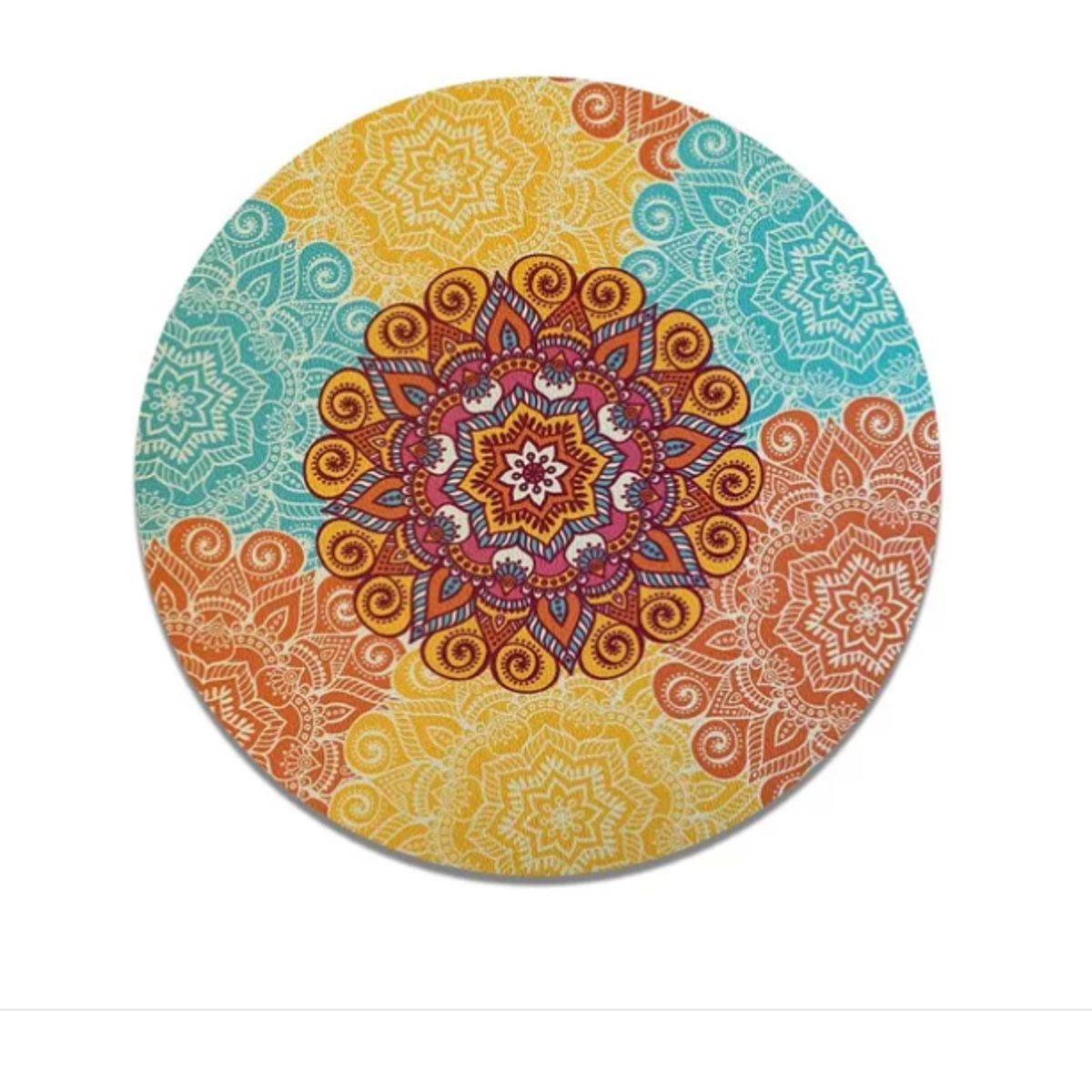 GENERICO - Set 6 Individuales Mandalas Redondo