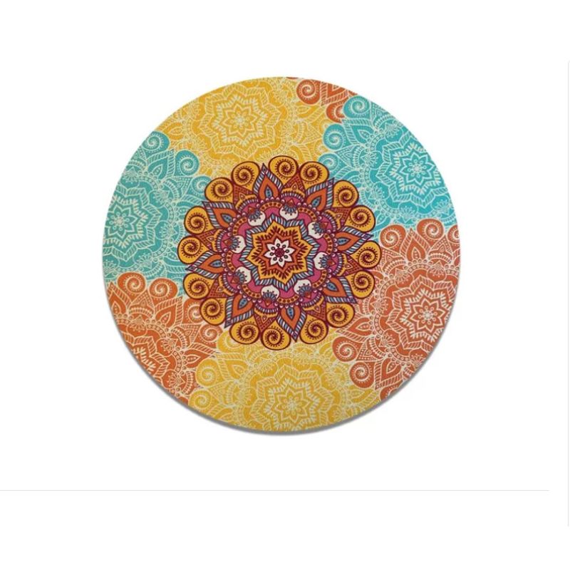 GENERICO - Set 6 Individuales Mandalas Redondo