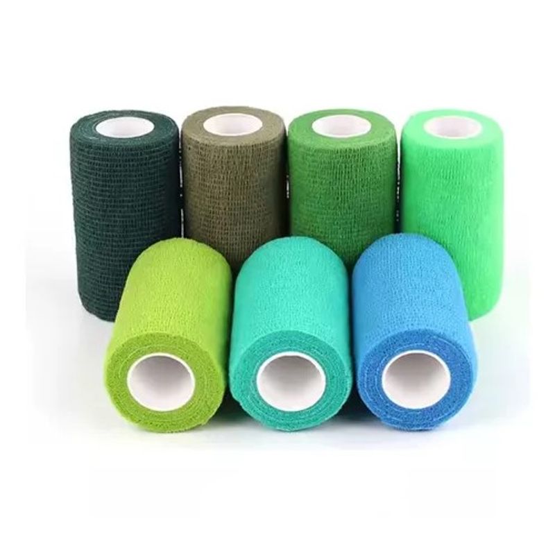 GENERICO - Pack 5 Venda Autoadherente Compatible Con Coban 10cm X 4.5mt