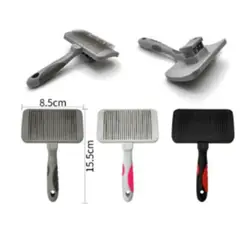 GENERICO - Peine Cepillo Metalico Para Mascotas Cuidado Higiene 15cm