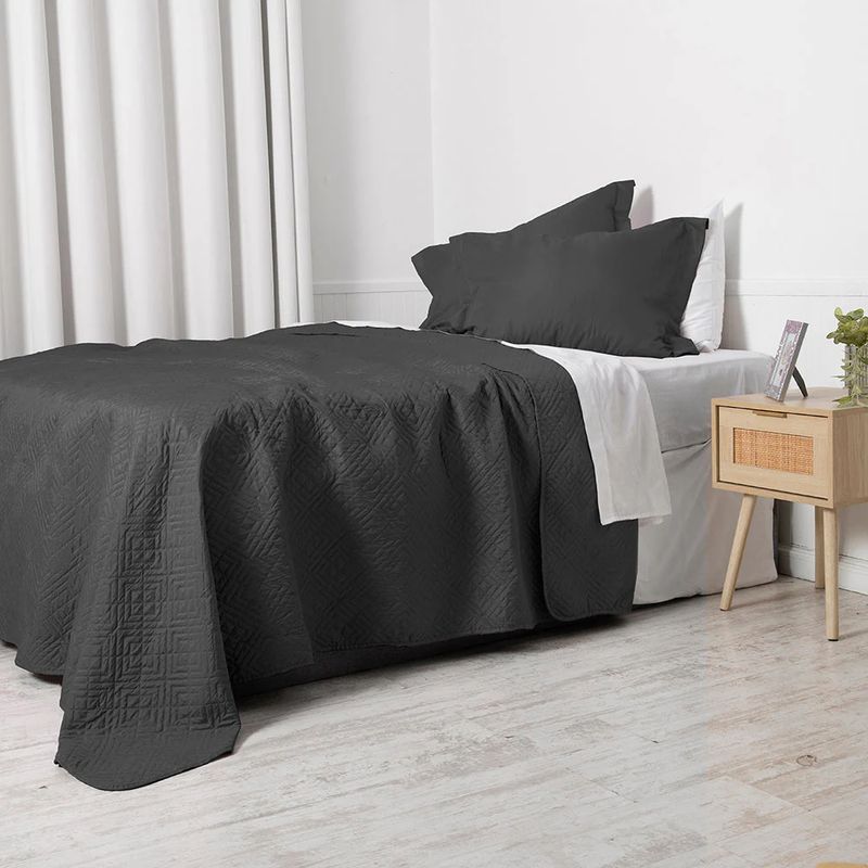 MASHINI - Quilt Cordoba Liso 2 Plazas Mashini