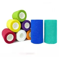 GENERICO - Pack 10 Venda Compatible Con Coban Autoadherente 10cm X 4.5m