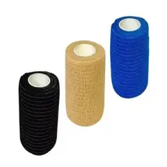 ONEDER - Pack 3 Venda Autoadherente Compatible Con Coban 10cm X 4.5mt