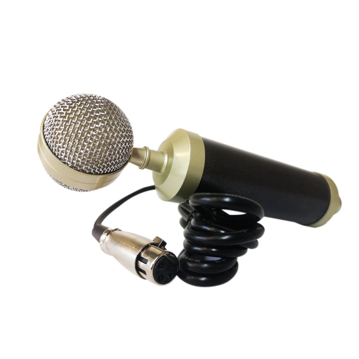GENERICO - Kit Micrófono Condensador + Soporte + Anti-pop Retro - SC