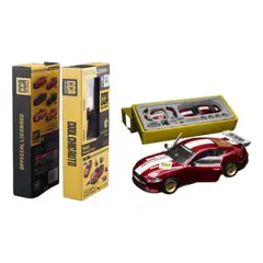 GENERICO - Autos Coleccion Ford Mustang Gt 2018 Car Tuning 1:42 Rojo