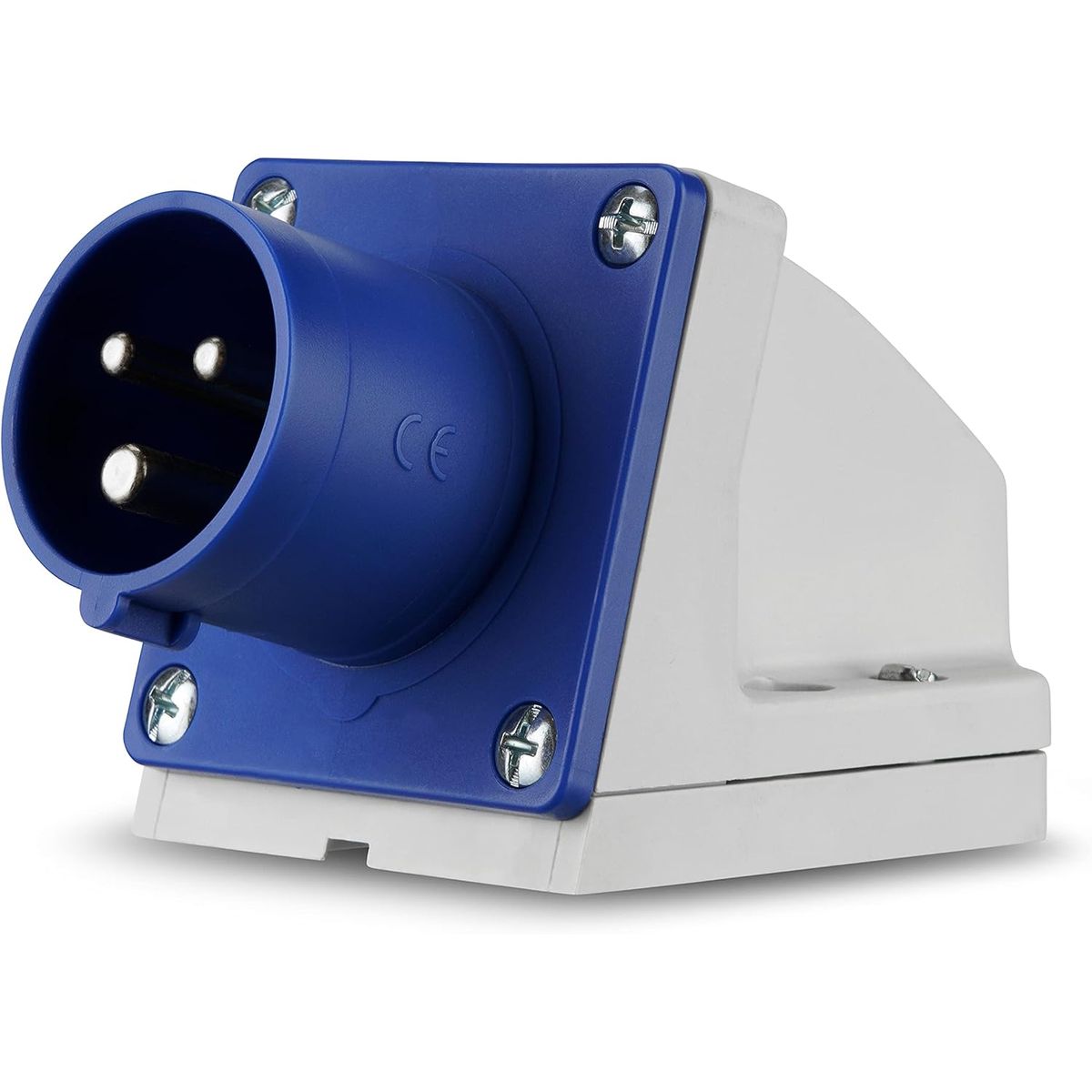 KUANGYE - Enchufe Industrial Macho Sobrepuesto 2p + T 16a 220v Ip44