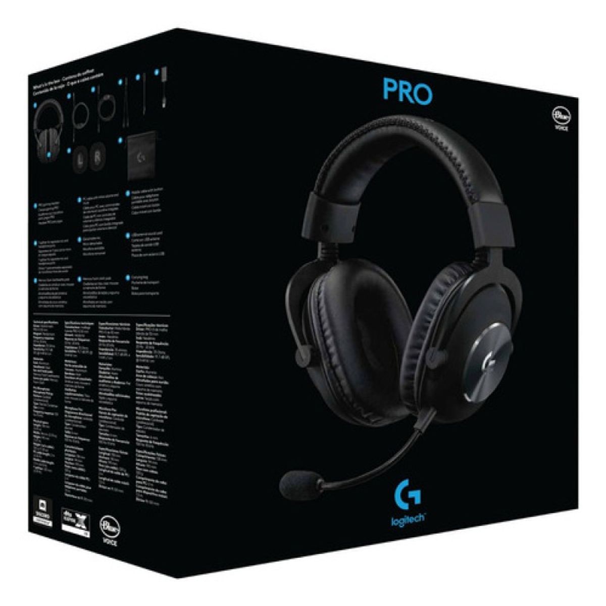 LOGITECH - Audífono Gamer Logitech G Pro X Premium Black