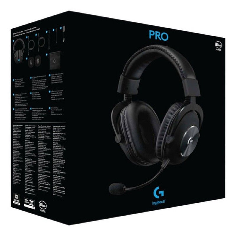 LOGITECH - Audífono Gamer Logitech G Pro X Premium Black