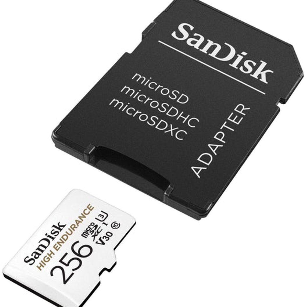 SANDISK - Memoria Micro SD Sandisk High Endurance 256GB 100MBs 4K V30