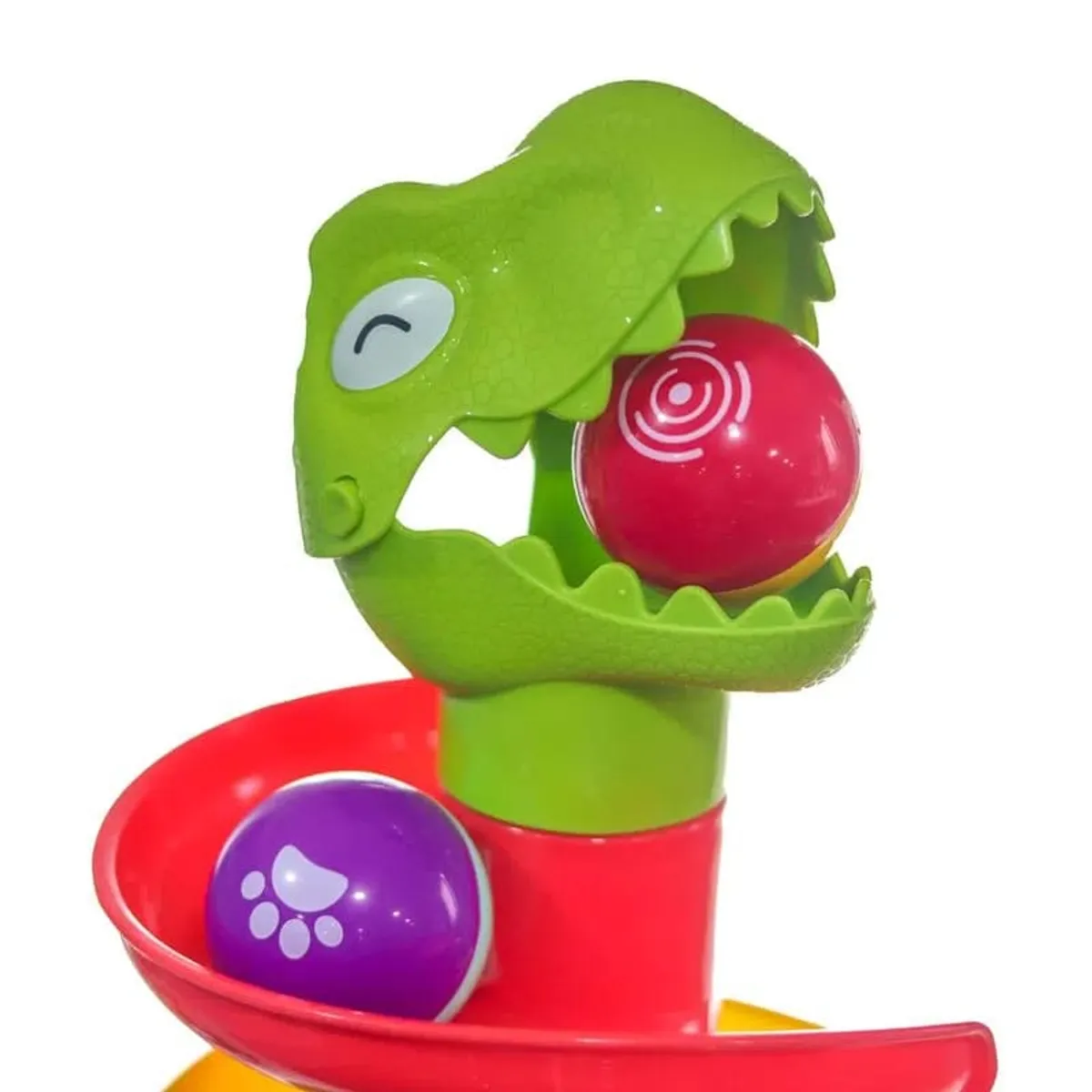 GENERICO - Torre dinosaurio Tobogán  Lanza Pelotas Didáctico