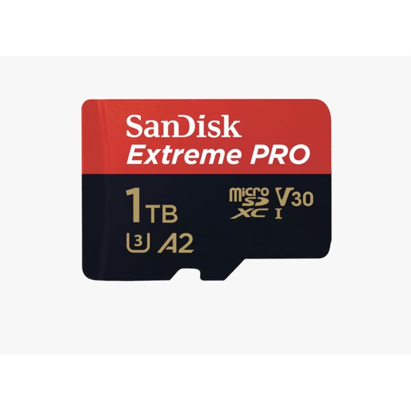 SANDISK - Memoria Micro Sd Sandisk Extreme Pro 1TB Gb 200mbs U3 V30 4k