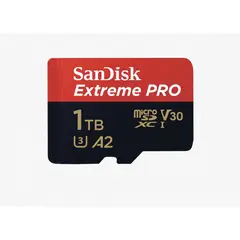 SANDISK - Memoria Micro Sd Extreme Pro 1TB Gb 200mbs U3 V30 4k