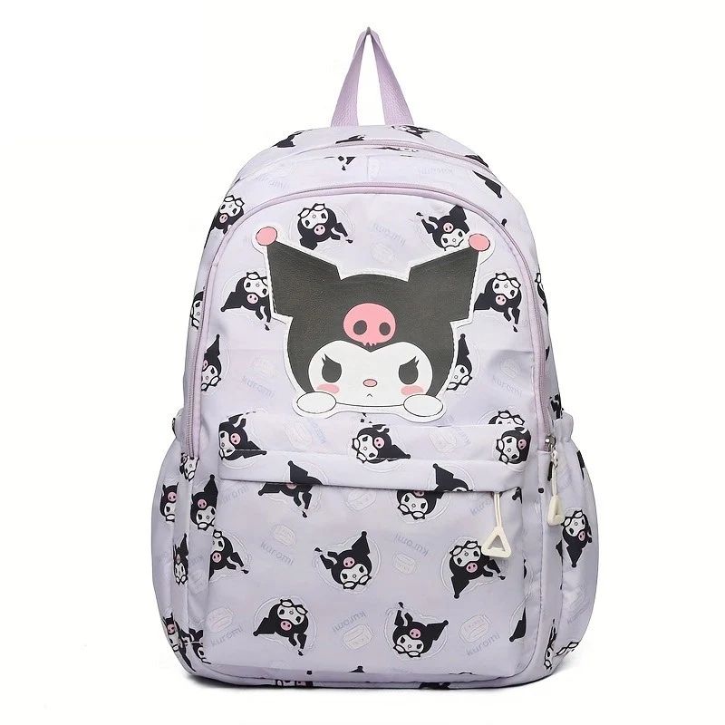 GENERICO - Mochila Escolar Grande Niña  Similar Kuromi