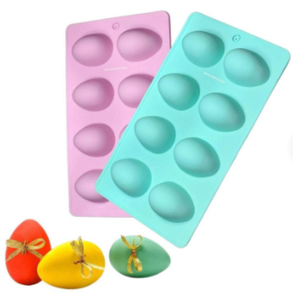 GENERICO - Moldes 8 Espacios Huevos Clásicos