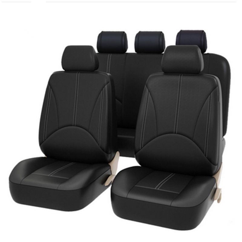 GENERICO - Set Funda Cubre Asientos Ecocuero 9pc