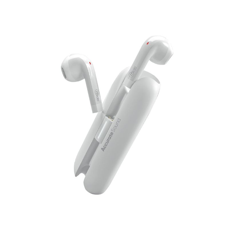 MLAB - Audífonos Tws Accurate Sound Blanco 09358