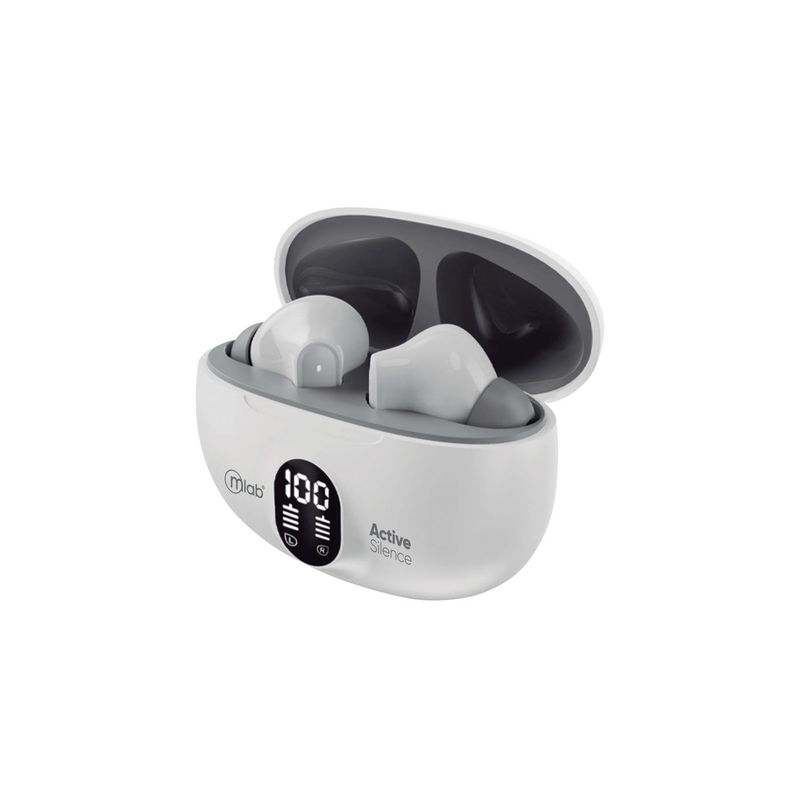 MLAB - Audífonos Tws Anc Enc Active Silence Strong Gray 09364