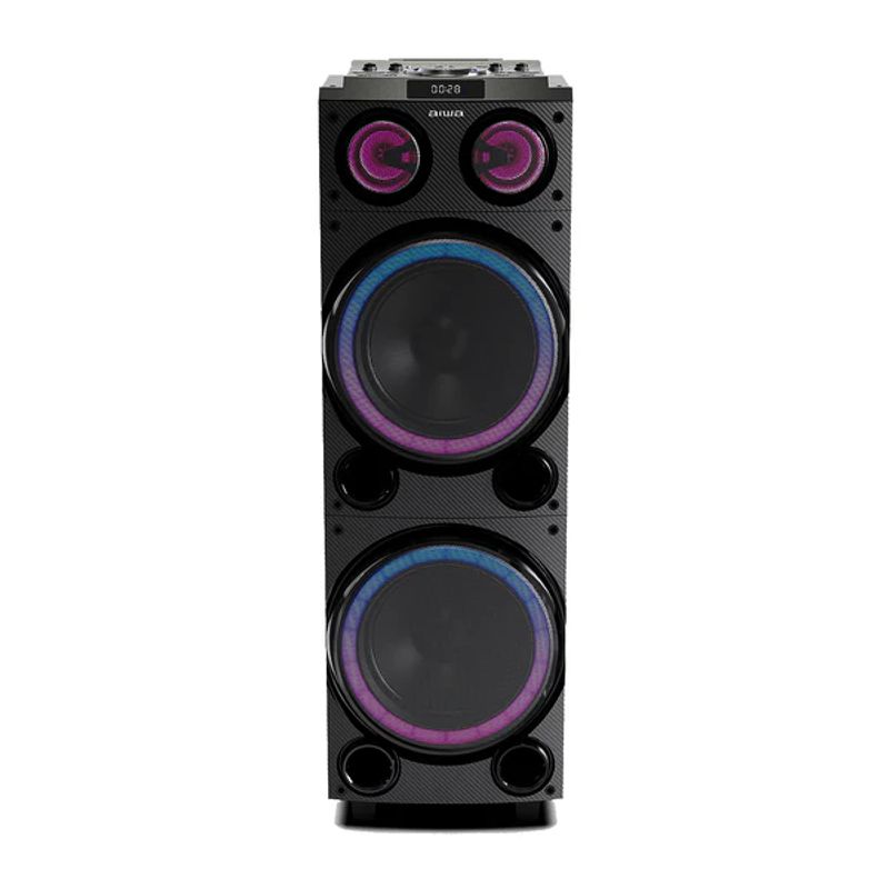 AIWA - Parlante Portátil Karaoke Bluetooth Radio Fm 50w X2 Aw-poc14